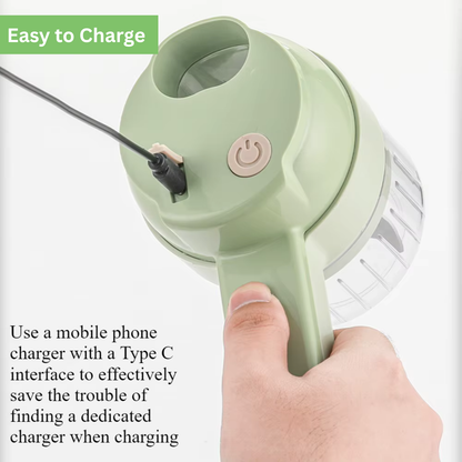 QuickChop™ | Portable Electric Vegetable Cutter
