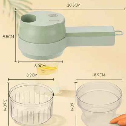 QuickChop™ | Portable Electric Vegetable Cutter